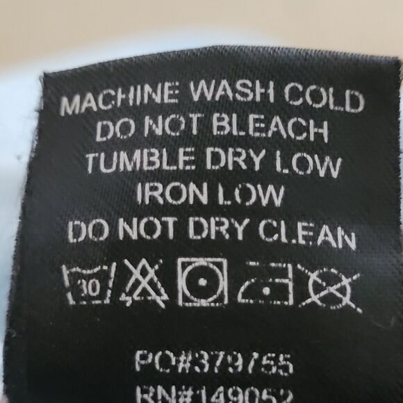 Fashion Nova Jeans Womens 18 (37Wx31L) Blue High Waist Distressed Wide Leg - Picture 11 of 11